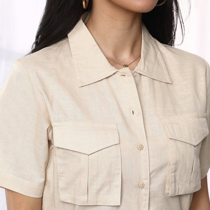 Solid Utility Playsuit