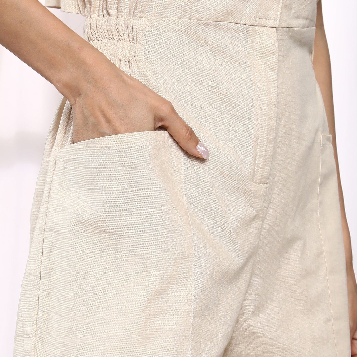 Solid Utility Playsuit
