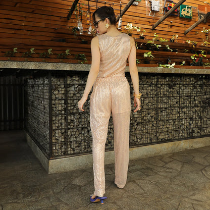 Sequin Vest Co-Ord Set
