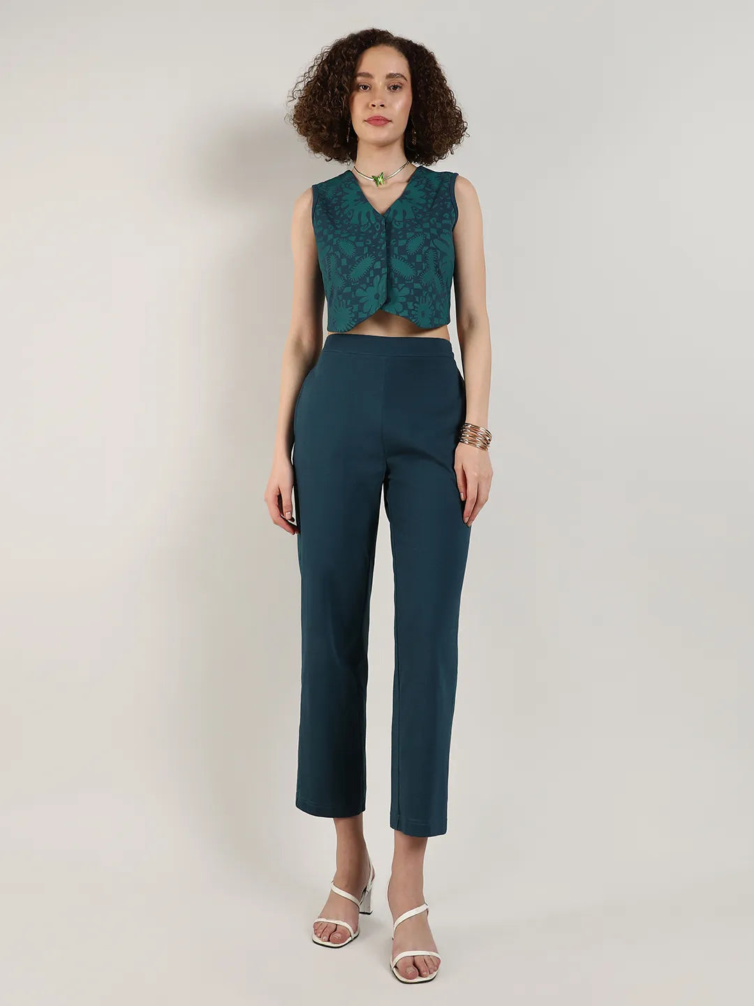 Flora Vest Co-Ord Set