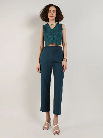 Flora Vest Co-Ord Set