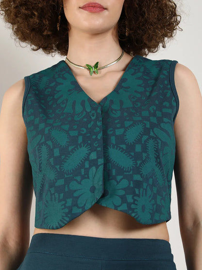 Flora Vest Co-Ord Set