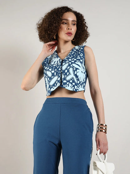 Flora Vest Co-Ord Set