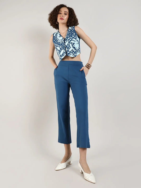 Flora Vest Co-Ord Set