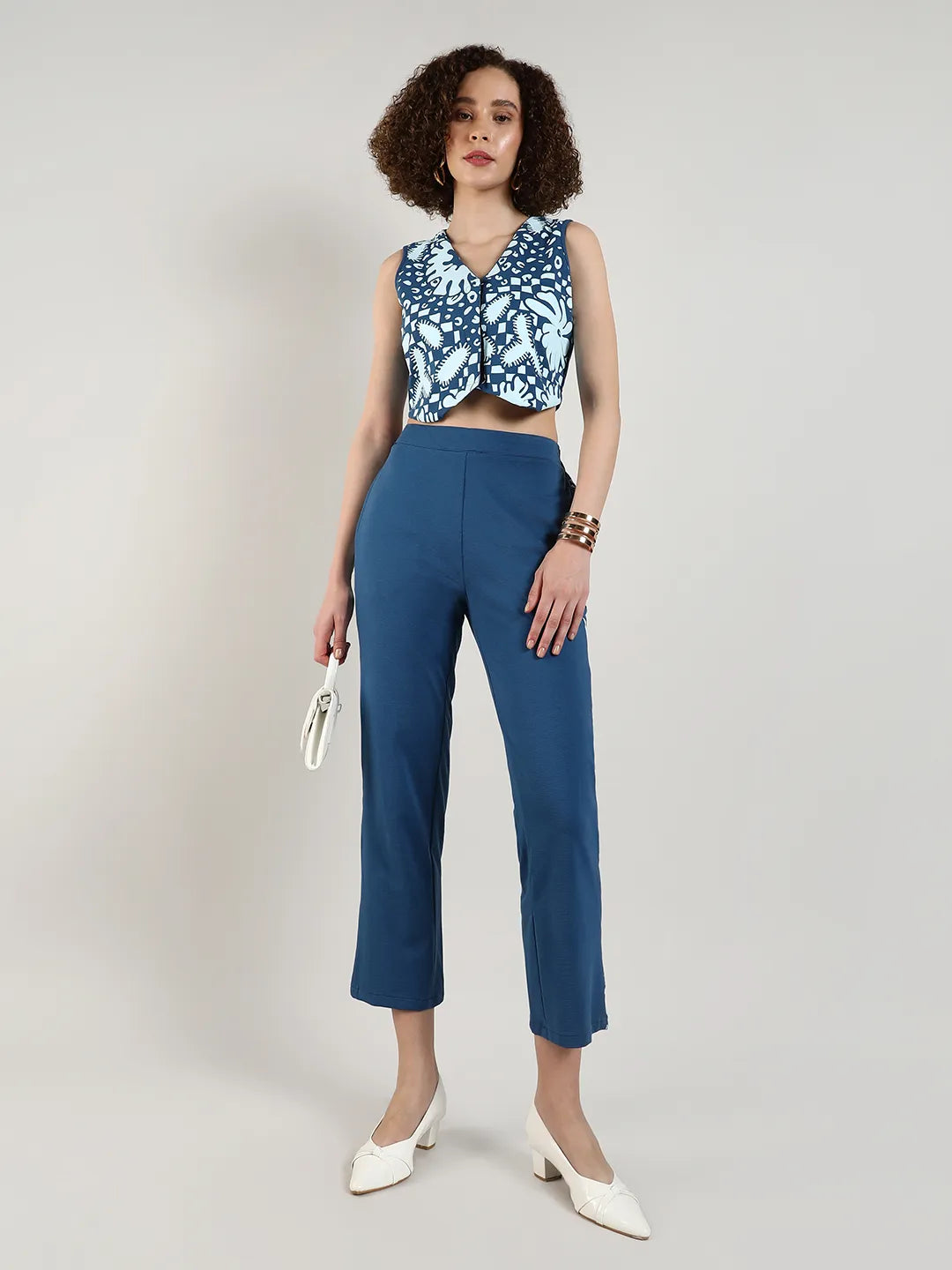 Flora Vest Co-Ord Set