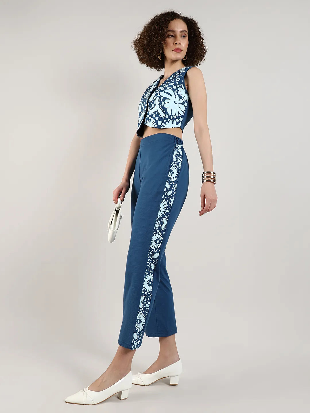 Flora Vest Co-Ord Set