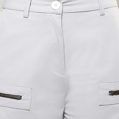 Straight Fit Cargo Trousers