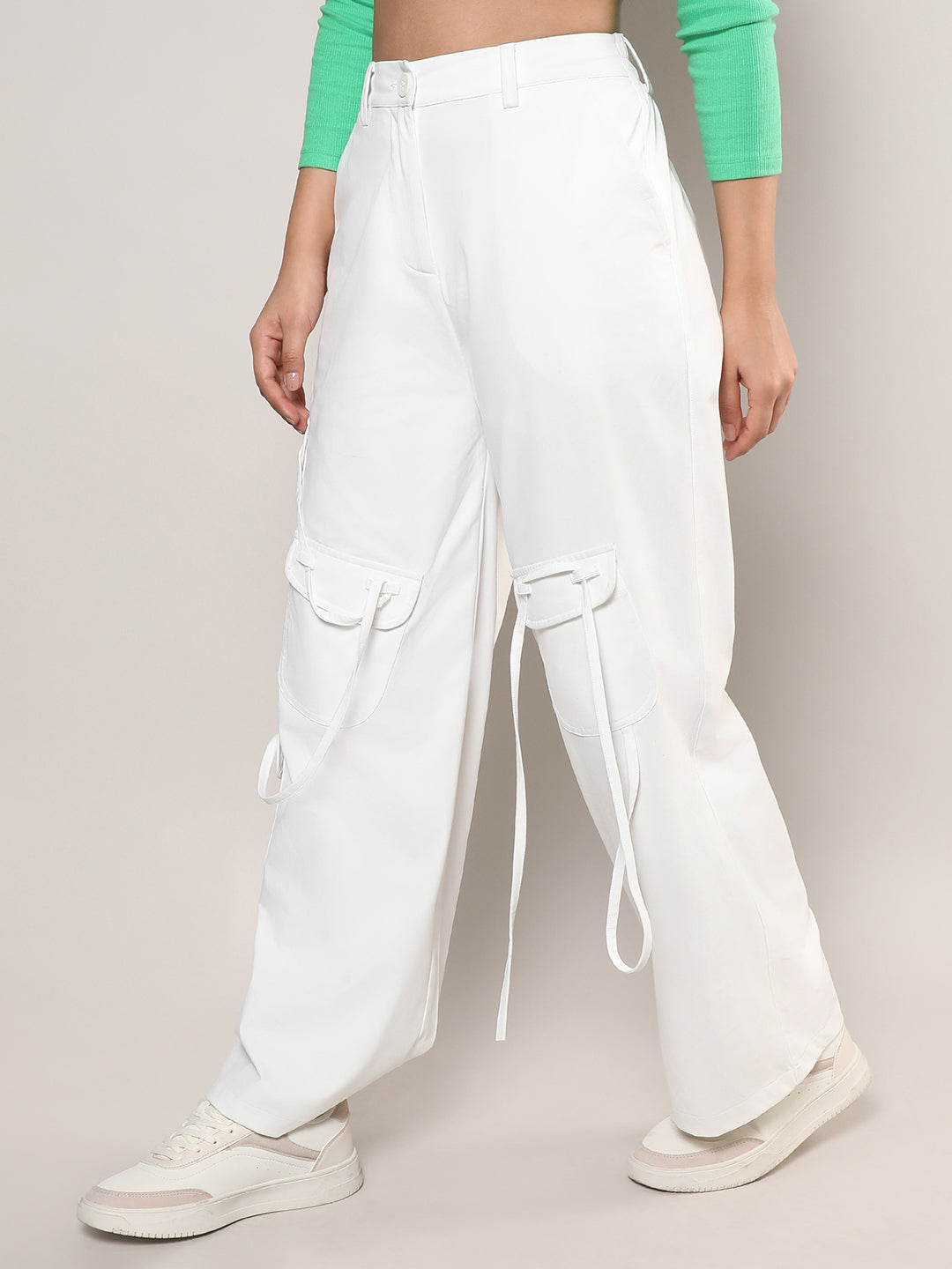 Solid Cargo Trousers