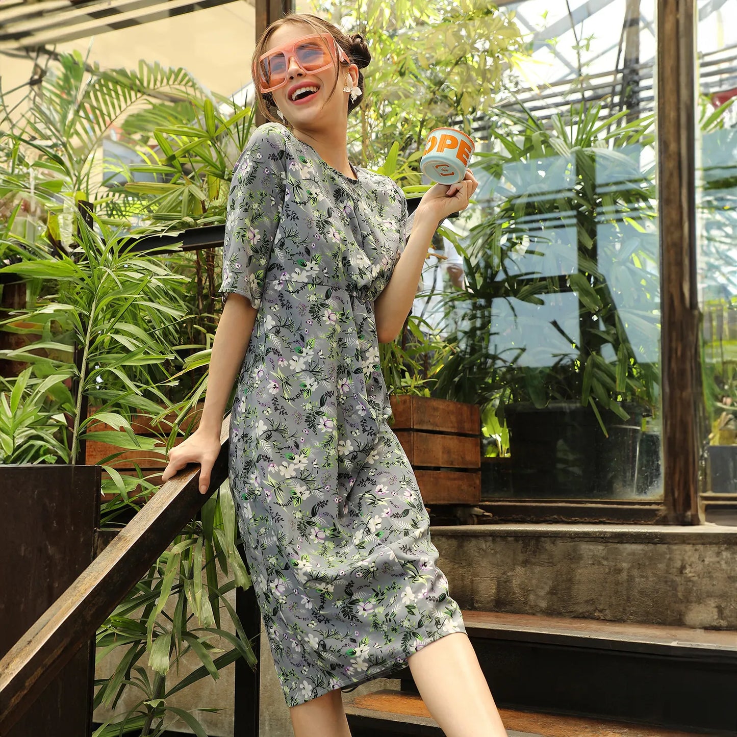 Botanical Sheath Dress