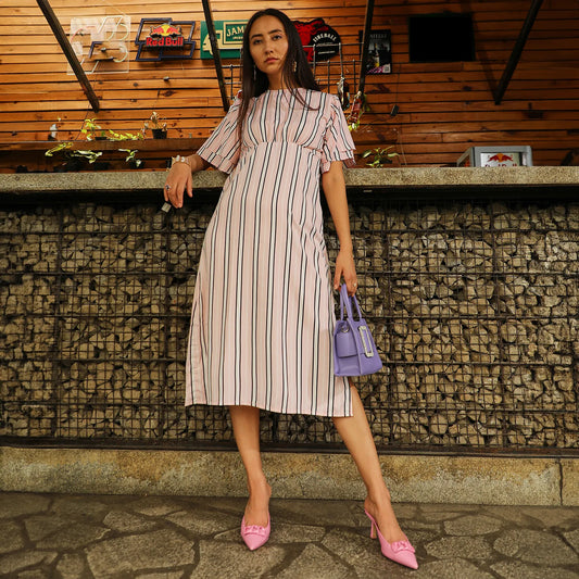 Club Striped Dress