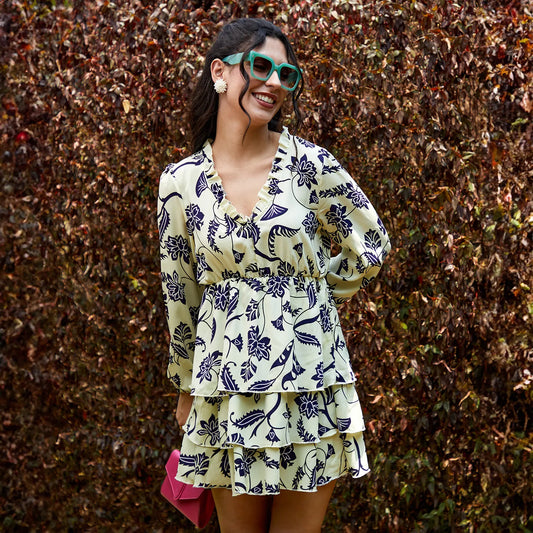 Botanical Vines Dress