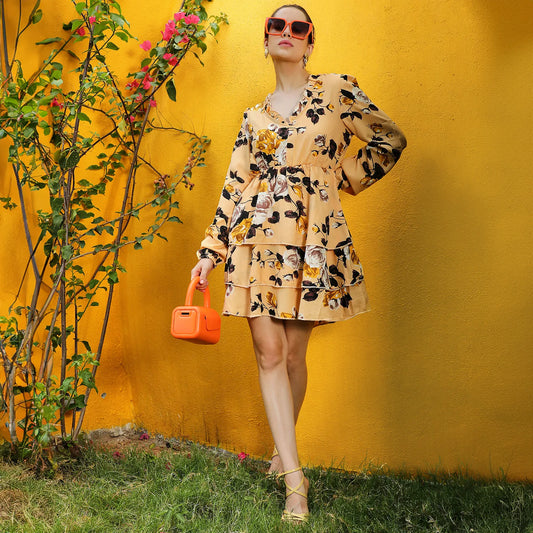 Roses Mini Dress