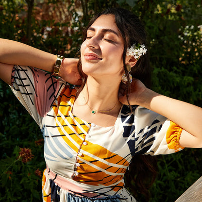 Botanical Midi Dress