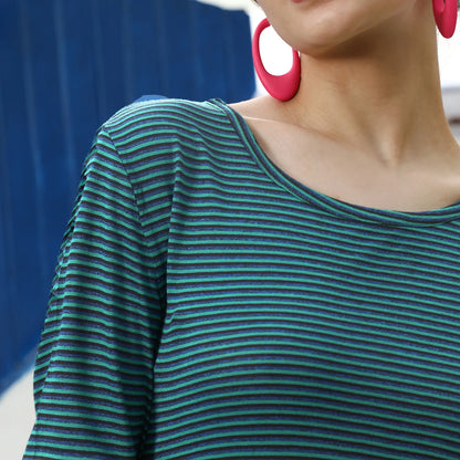 Shadow Striped Dress