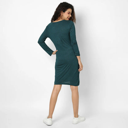 Shadow Striped Dress