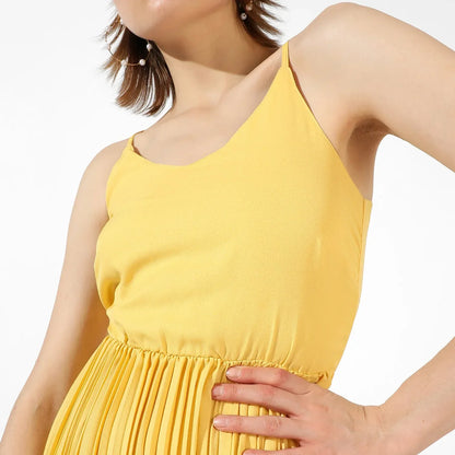 Pleated Maxi Dress