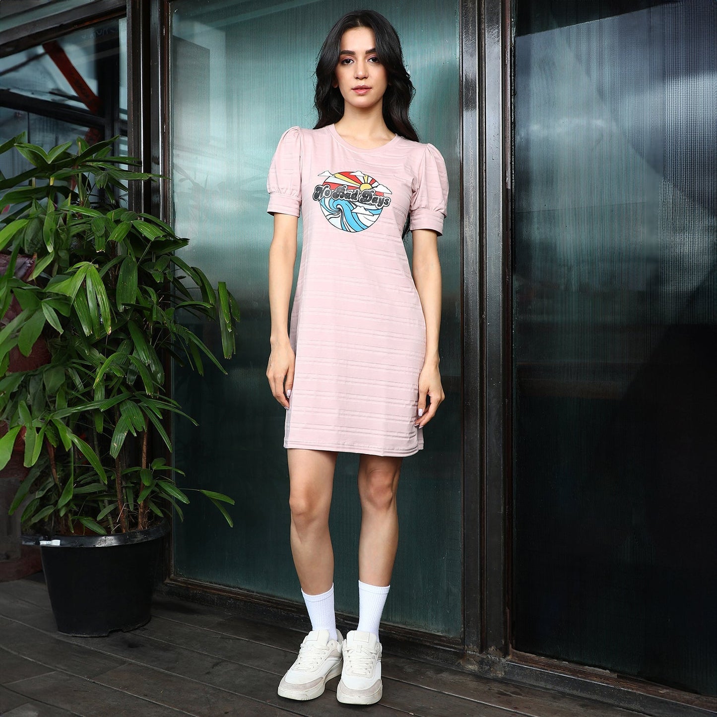 No Bad Days T-Shirt Dress