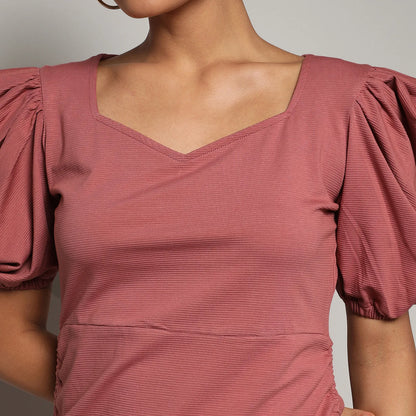 Ruched Mini Dress
