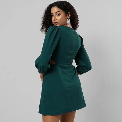 Cut-Out Mini Dress