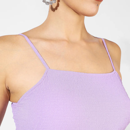 High-Low Cutout Dress