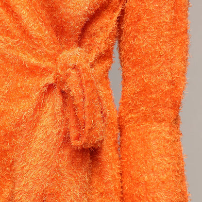 Sherpa Wrap Dress