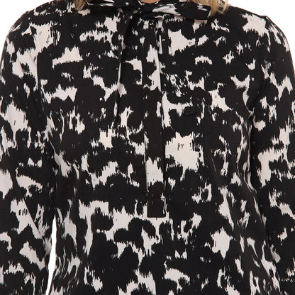 Abstract Tie-Up Top