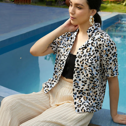 Abstract Cheetah Shirt