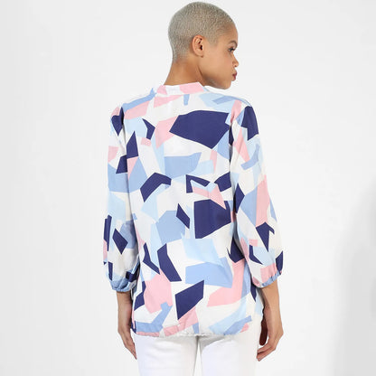 Geometric Block Shirt