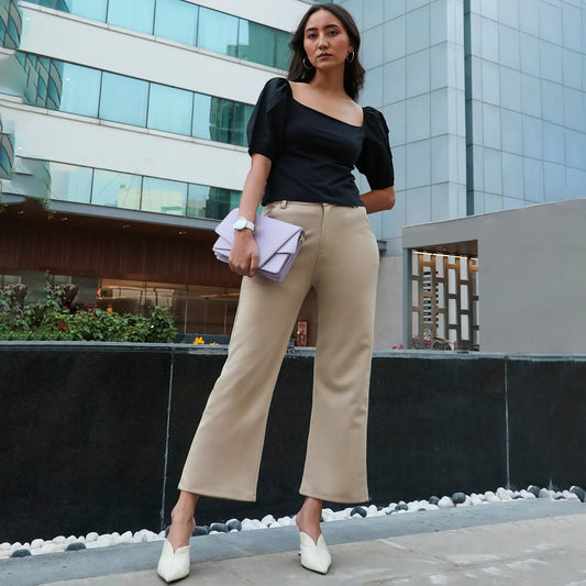 Puff-Sleeved Top
