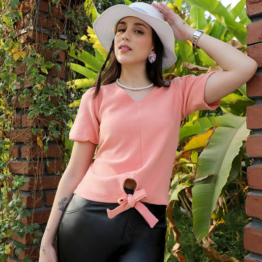 Puff-Sleeved Top