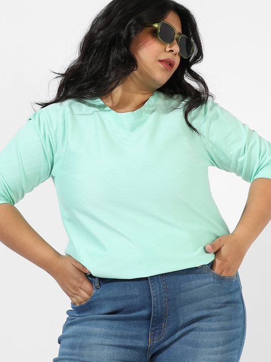 Solid Mint Green Top