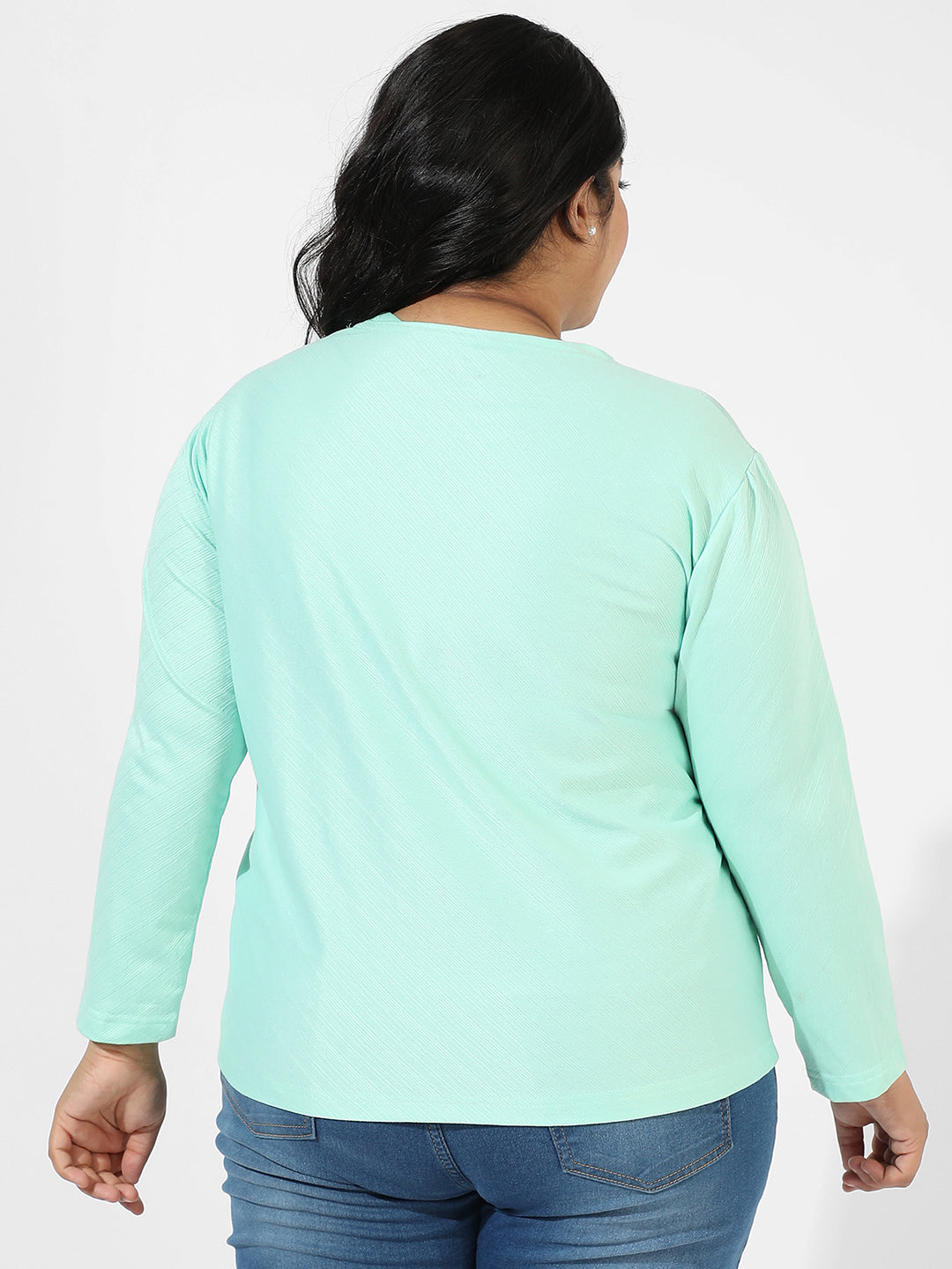Solid Mint Green Top
