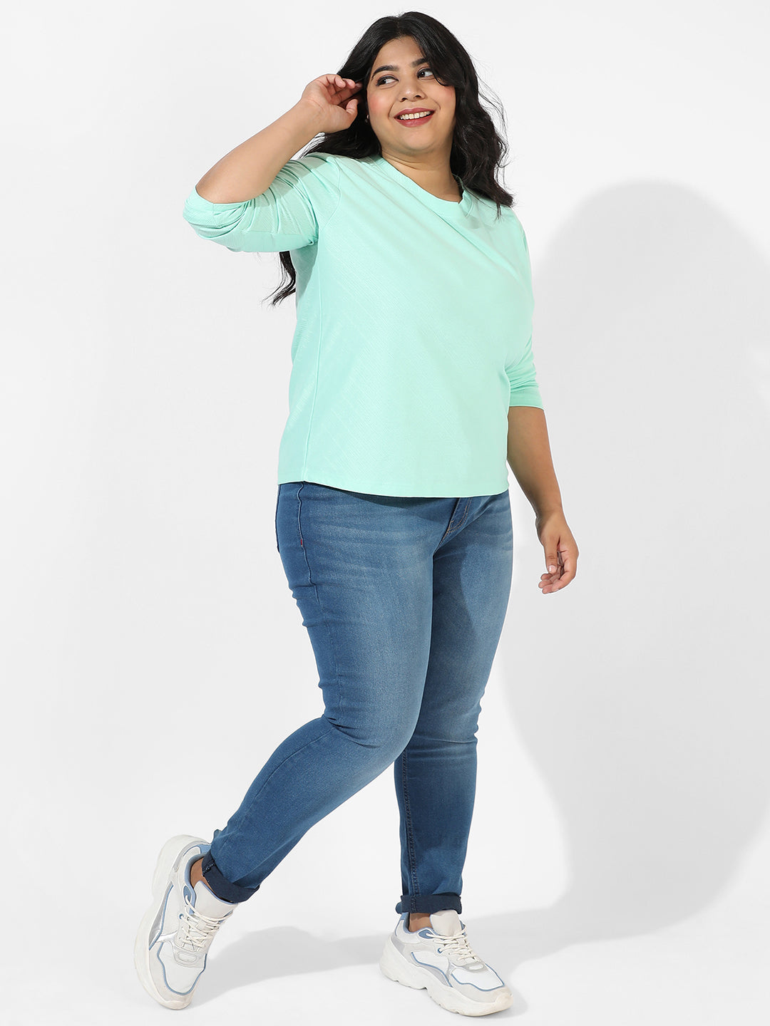 Solid Mint Green Top