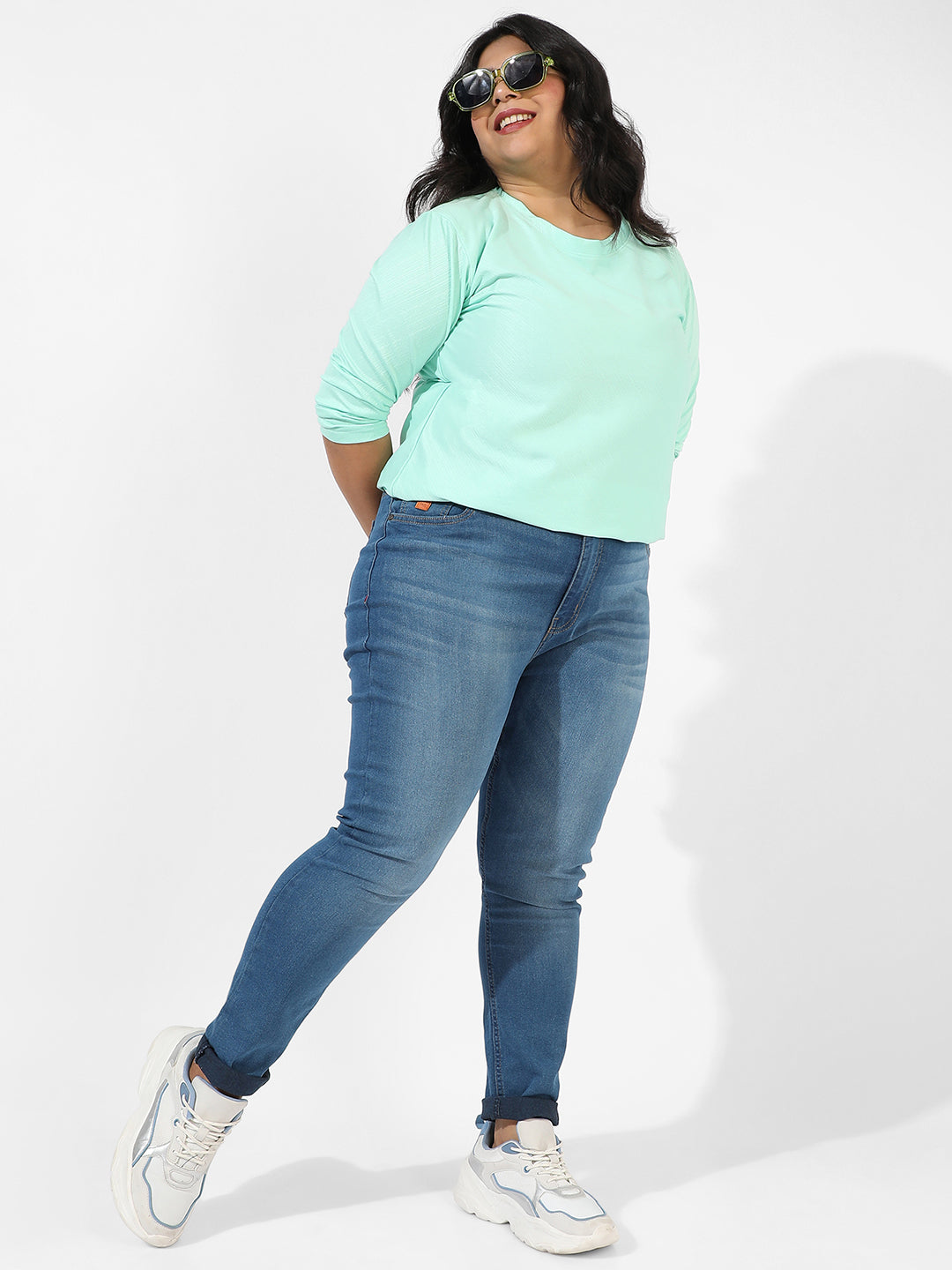 Solid Mint Green Top