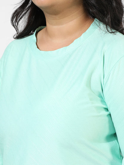 Solid Mint Green Top
