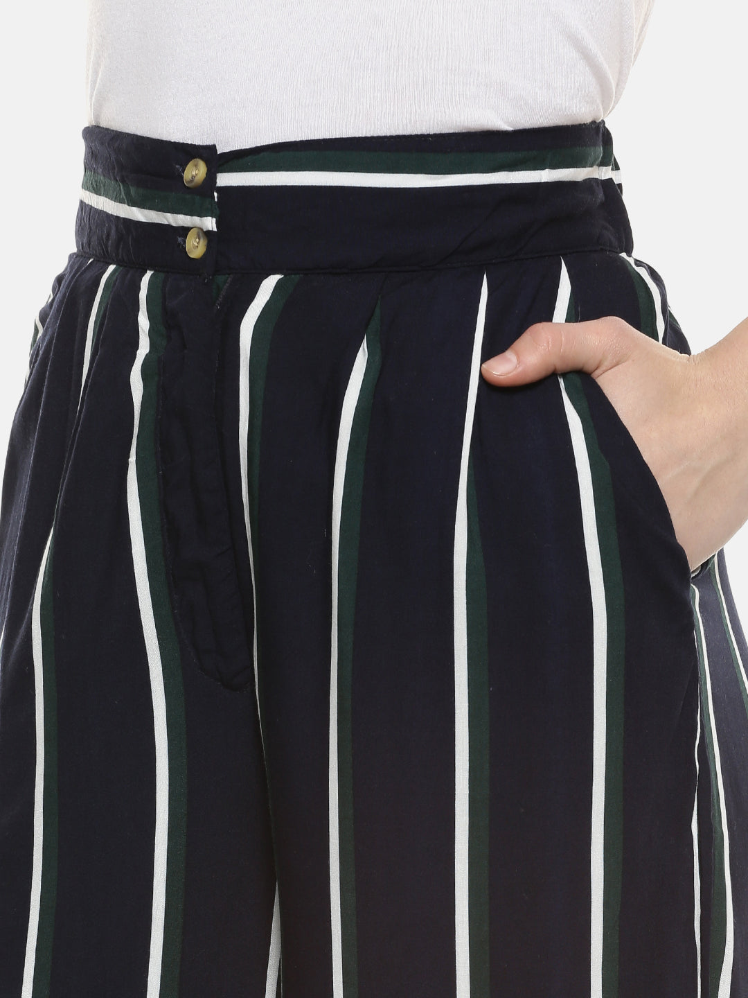 Pinacolada Women Solid Casual& Party Wear Trousers