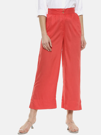 Pinacolada Women Solid Casual& Party Wear Trousers