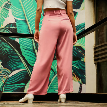 Straight Fit Tailored Trousers