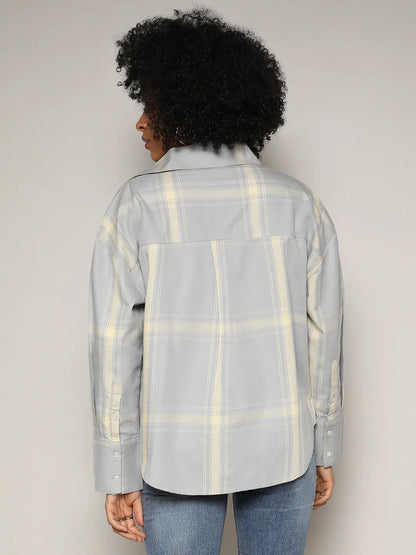 Tartan Plaid Boxy Shirt