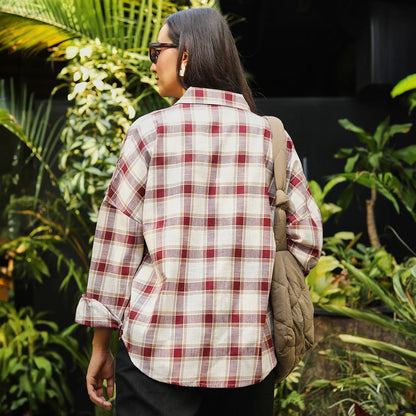Tartan Plaid Boxy Shirt