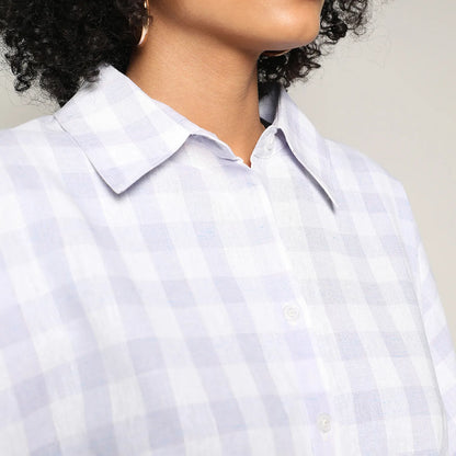 Tartan Plaid Boxy Shirt