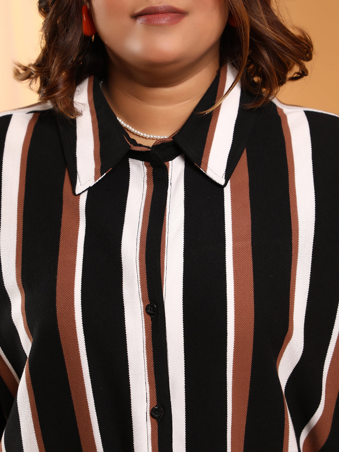 Striped Boxy Shirt