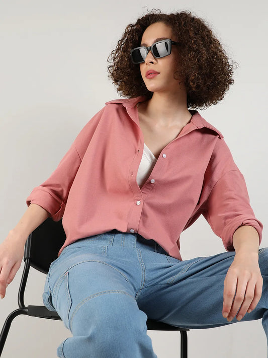 Solid Boxy Shirt