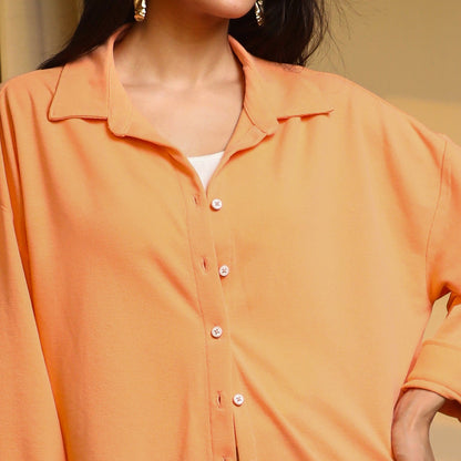 Solid Boxy Shirt