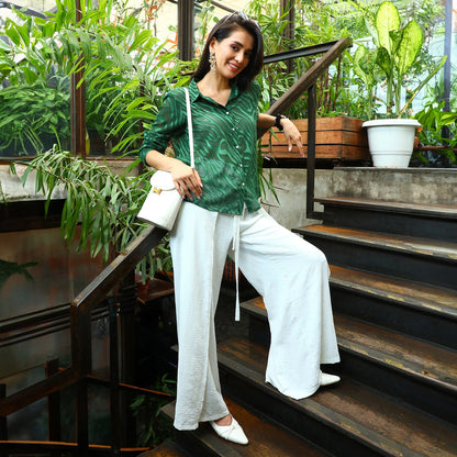 Textured Sheer Shirt