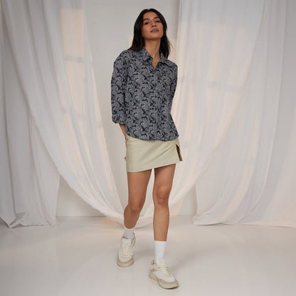 Contrast Verdure Shirt
