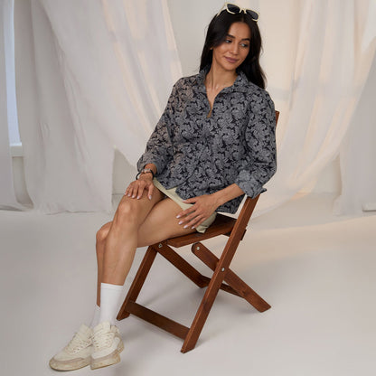 Contrast Verdure Shirt