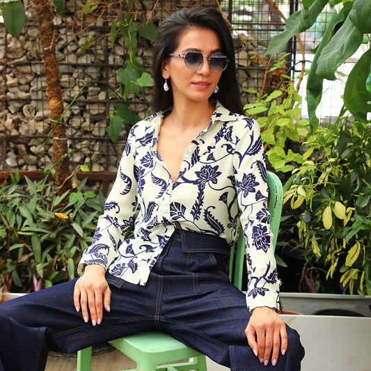 Botanical Block Shirt