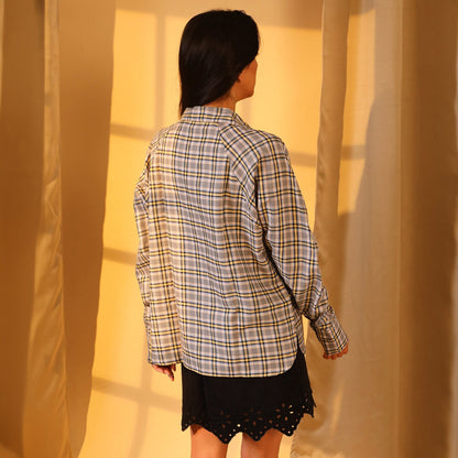 Tartan Plaid Boxy Shirt