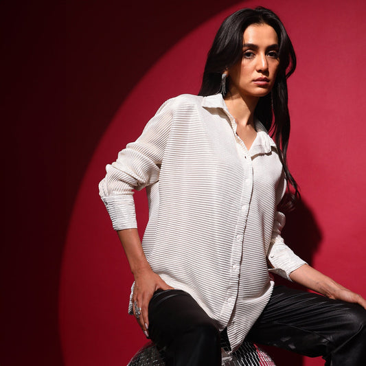 Pleated Shirt